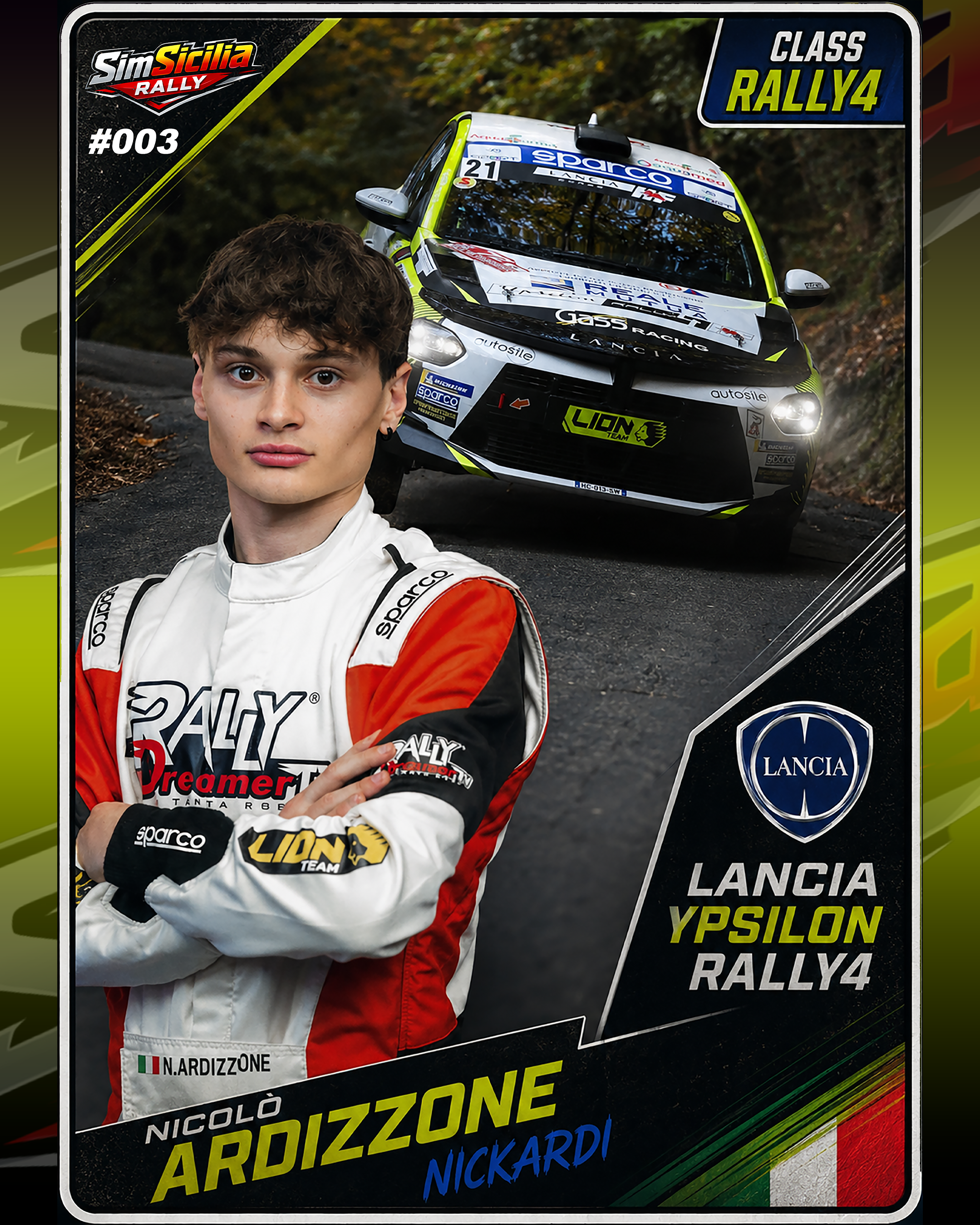 Card ufficiale di Nicolò Ardizzone